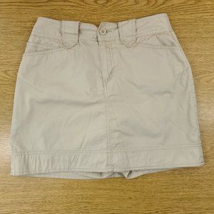 St. John's Bay Stretch Beige Skort Size 4